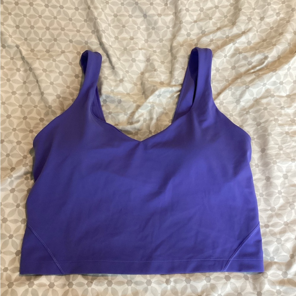 lululemon athletica Purple Tank Top